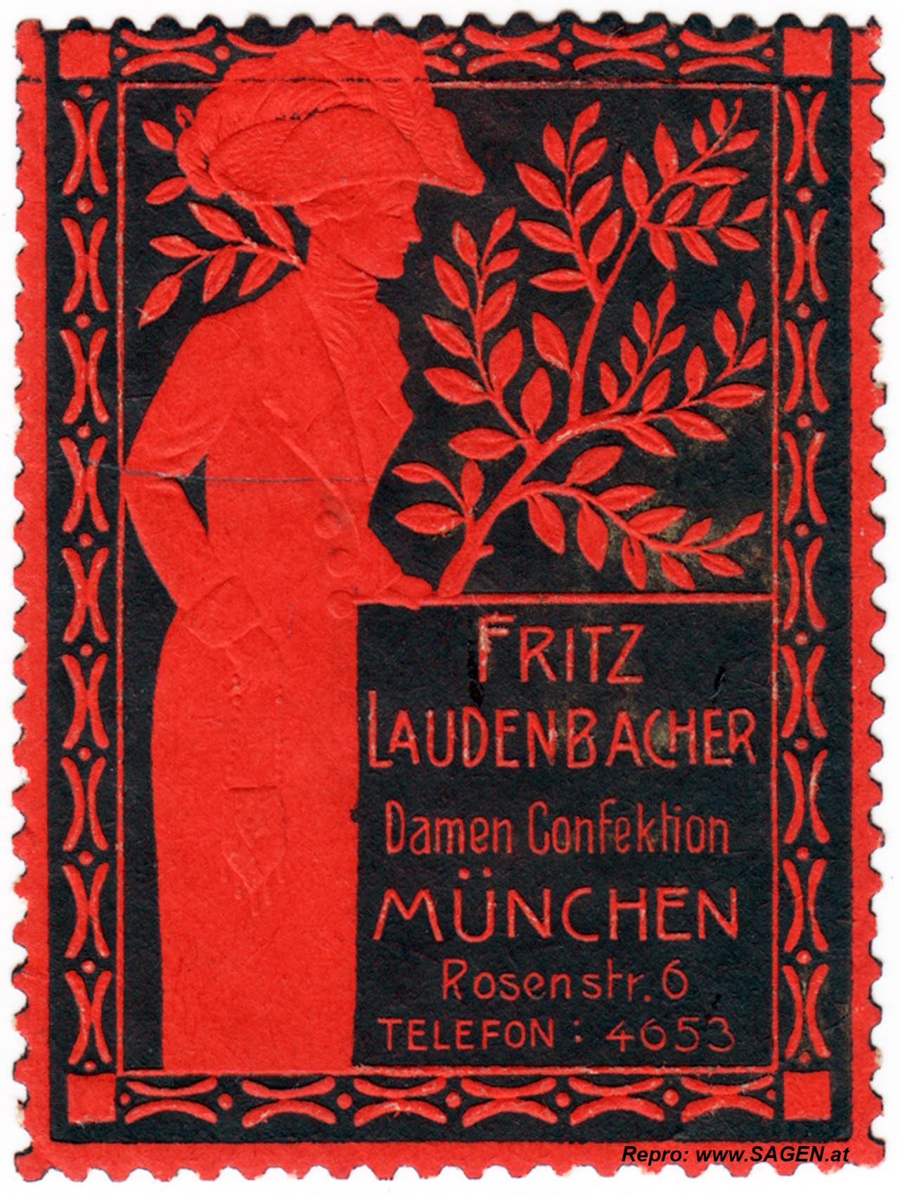 Vignette Damen Konfektion Fritz Laudenbacher München