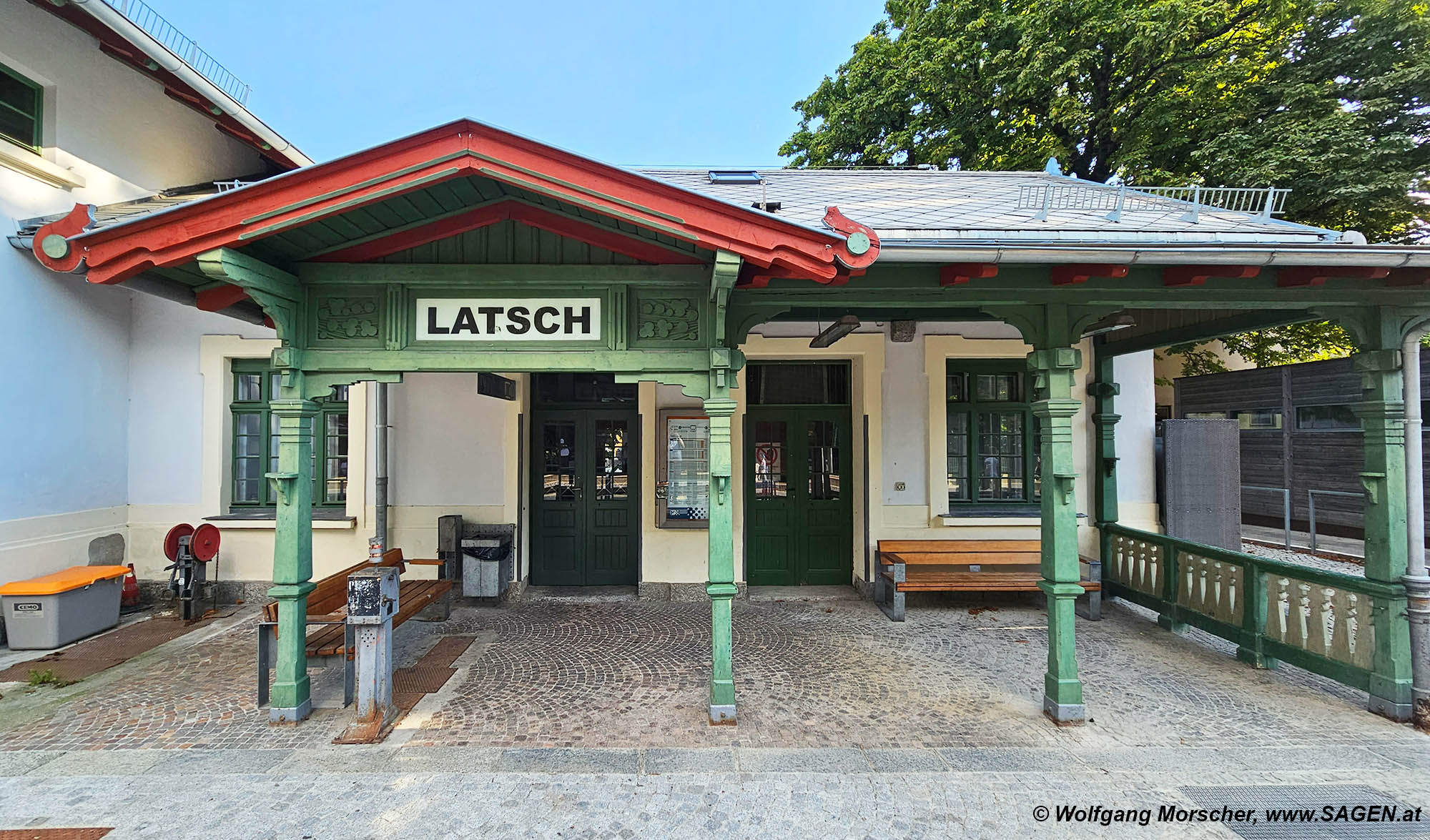 Vinschgaubahn Bahnhof Latsch