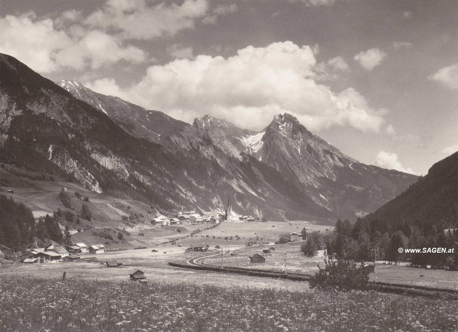 Vintage Tyrol: Pettneu am Arlberg 1929