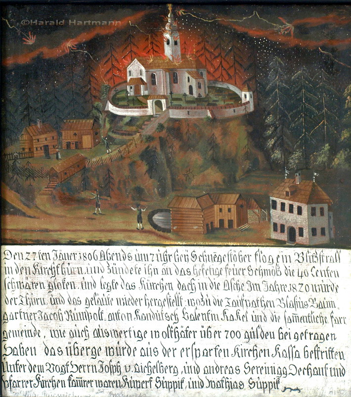 Votiv Kirchenbrand