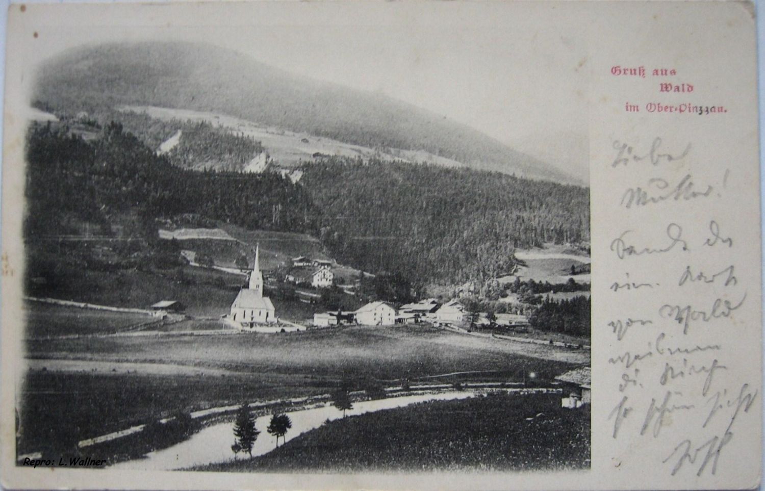 Wald im Pinzgau um 1900