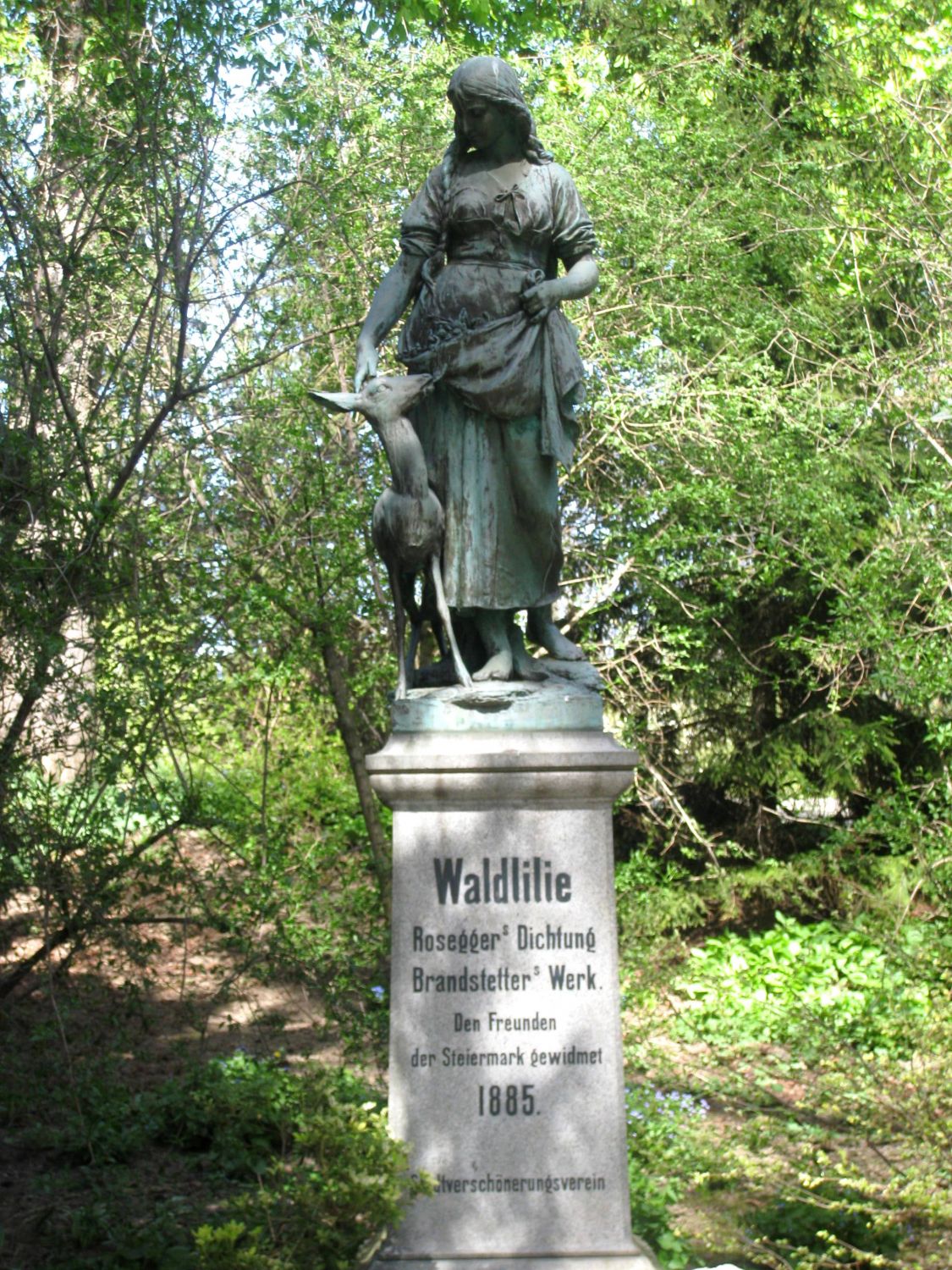 Waldlilie, Grazer Stadtpark