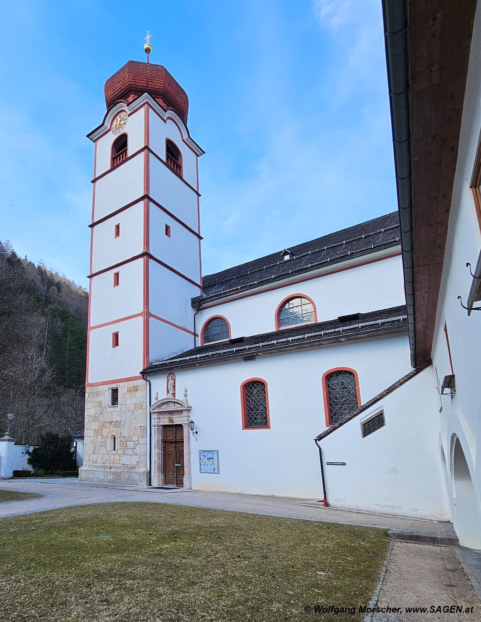 Kramsach, Pfarr- und Wallfahrtskirche Mariathal, Tirol