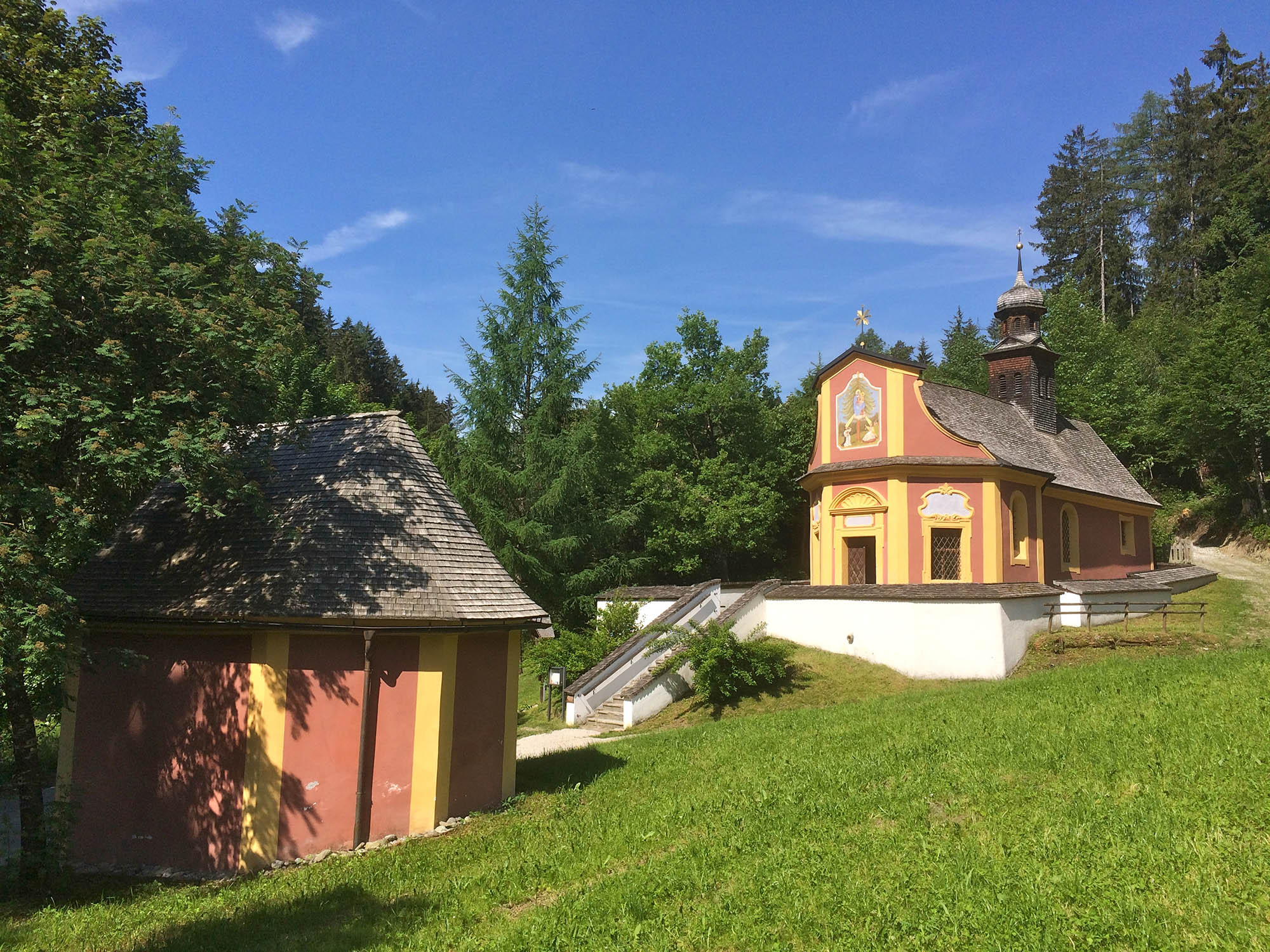 Brunnenhaus Maria Larch, Terfens, Tirol
