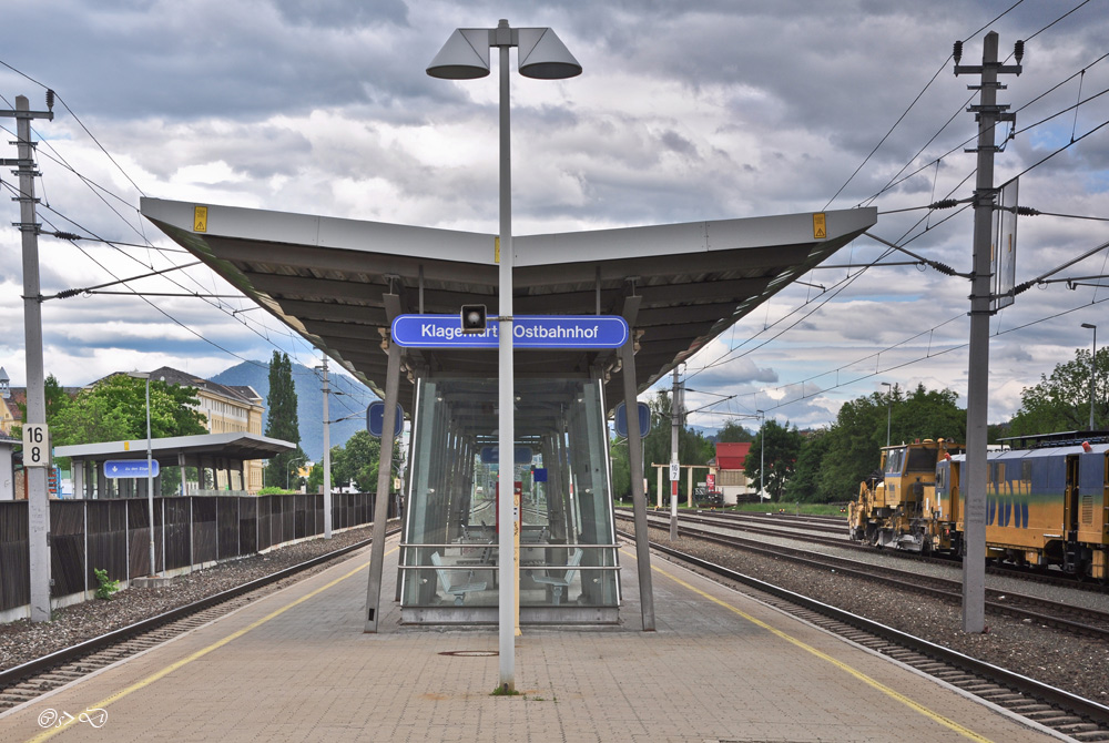 Wartehäuschen Ostbahnhof  Klagenfurt