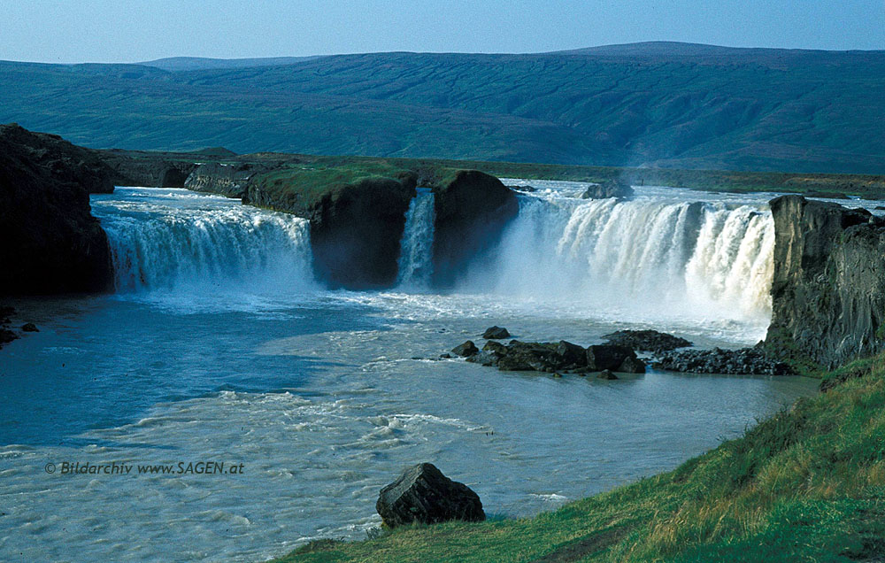 Wasserfall Goðafoss Island