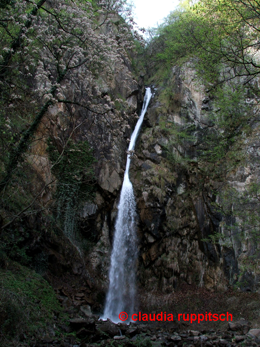 wasserfall in lana