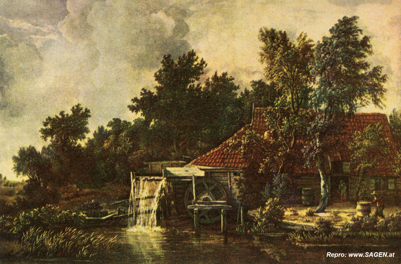 Wassermühle Holland