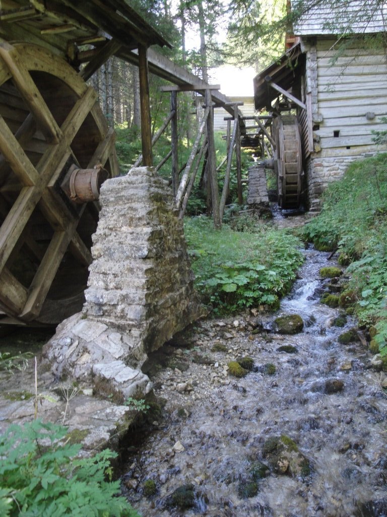 Wassermühlen im Gamsforst