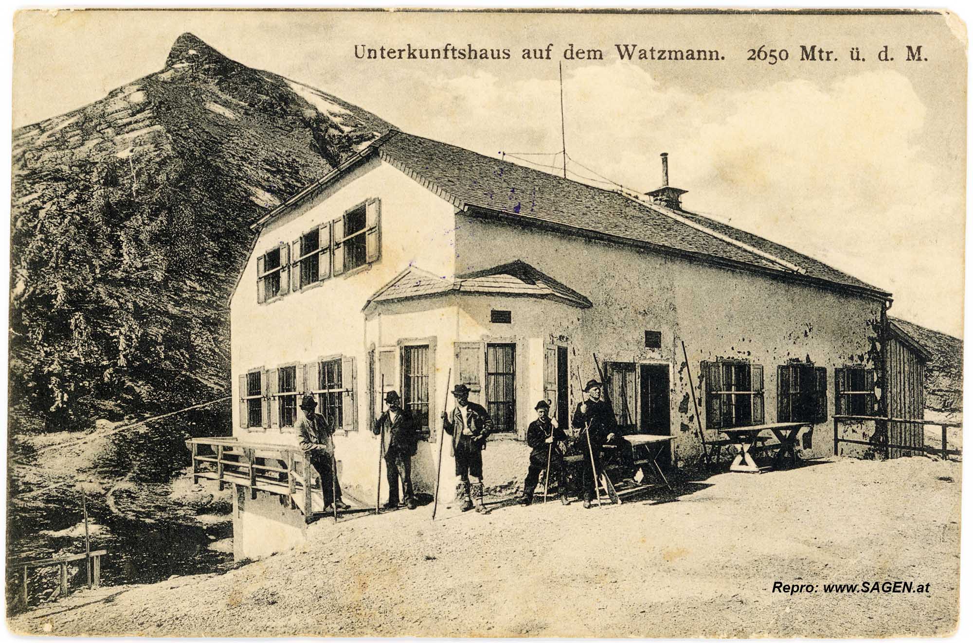 Watzmannhaus um 1910