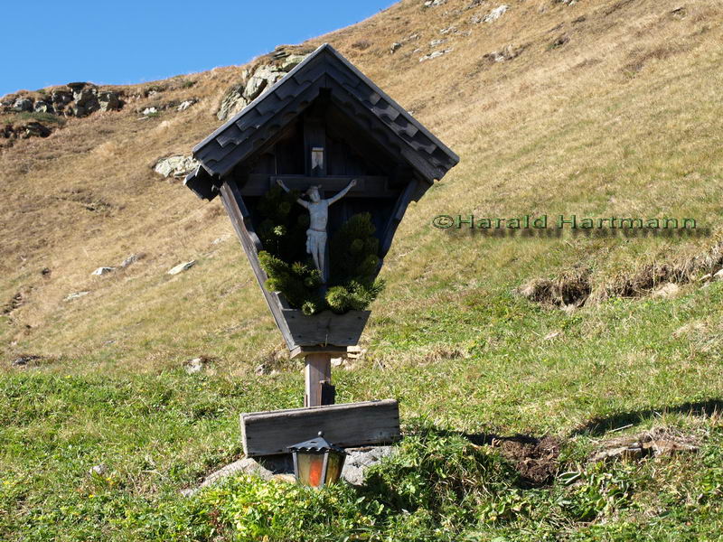 Wegkreuz am Jaufenpass