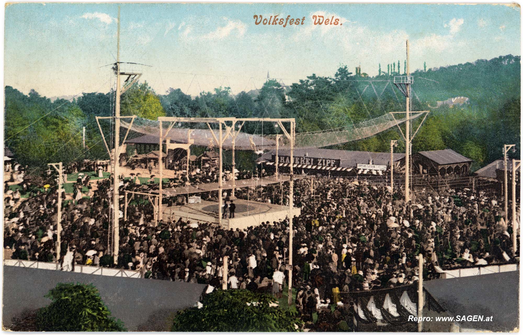 Wels Volksfest um 1905