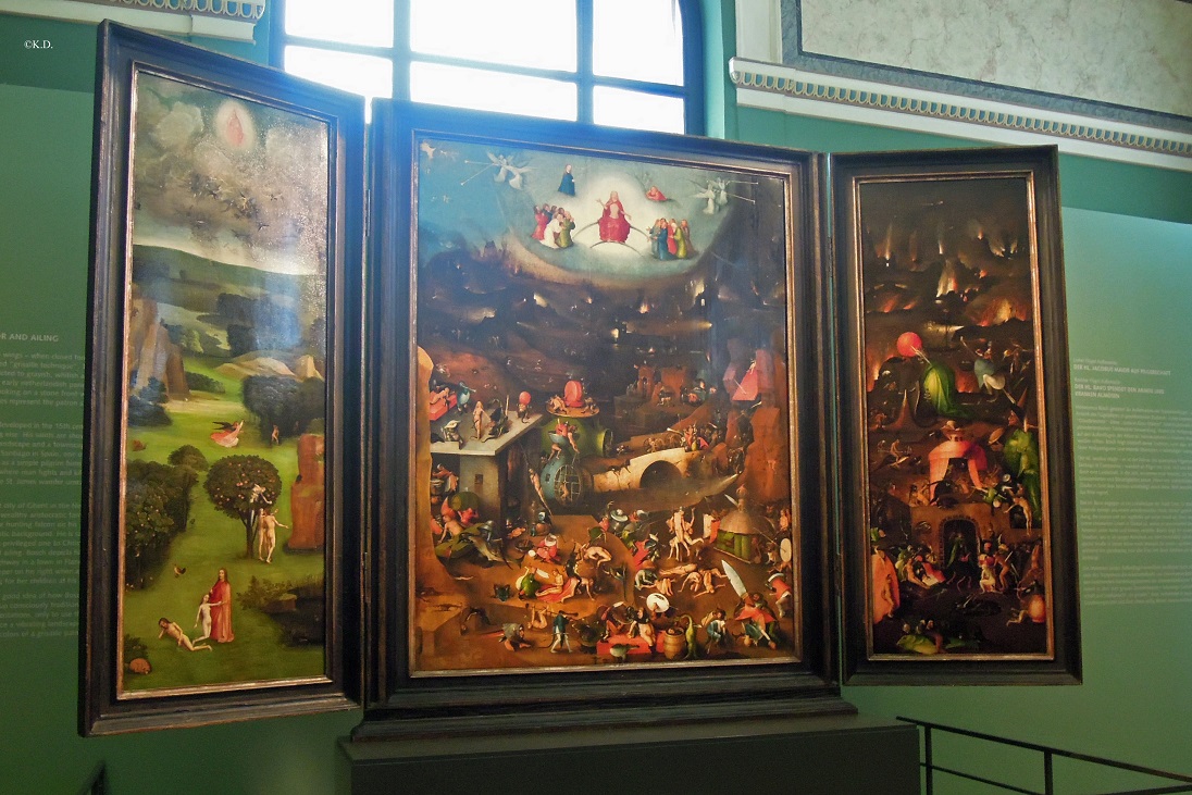 Weltgerichtstriptychon von Hieronymus Bosch (Wien)