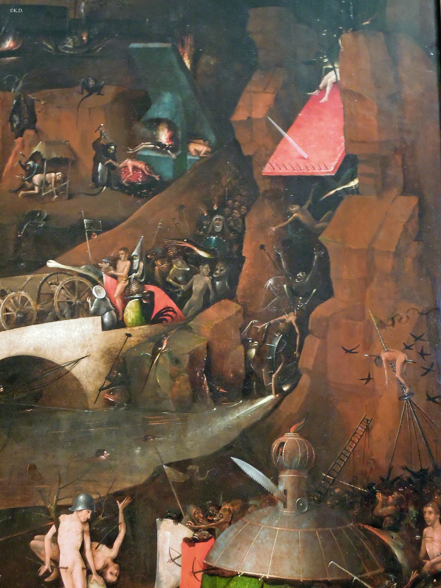 Weltgerichtstriptychon von Hieronymus Bosch - Wien