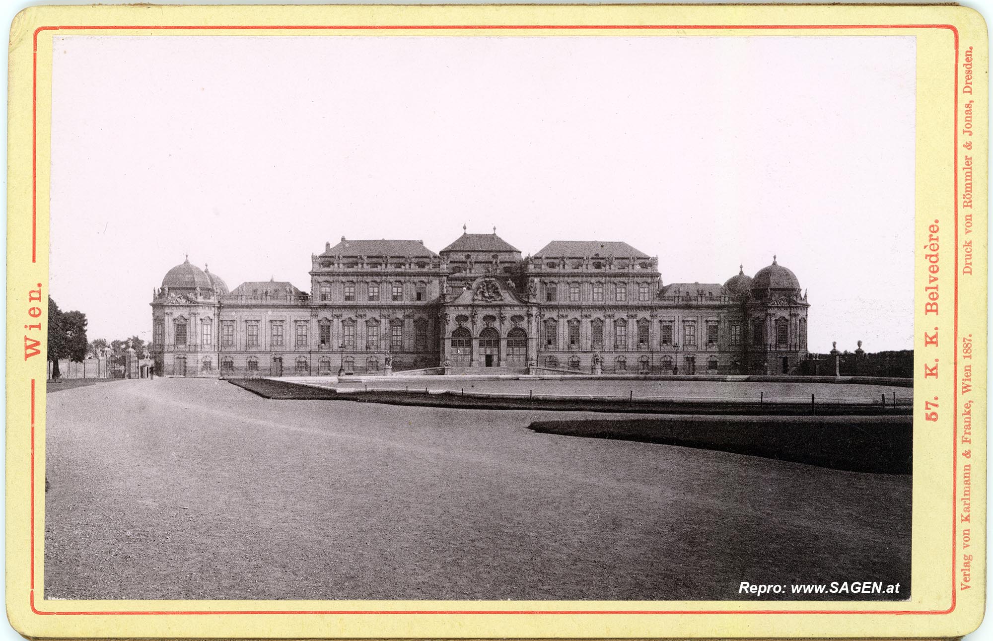 Wien Belvedere 1887