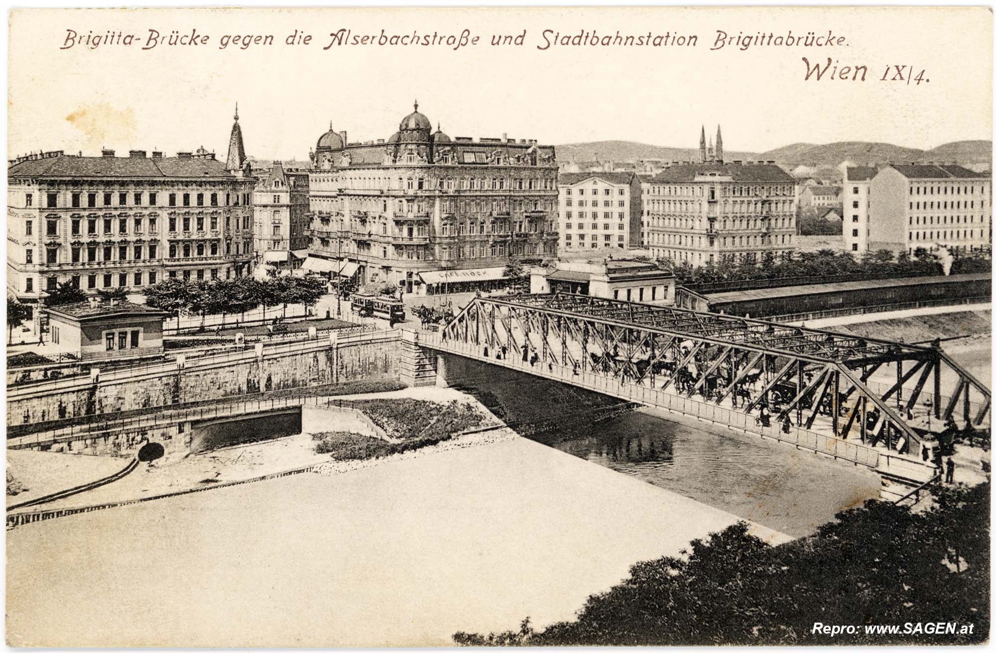 Wien Brigittabrücke (Friedensbrücke)