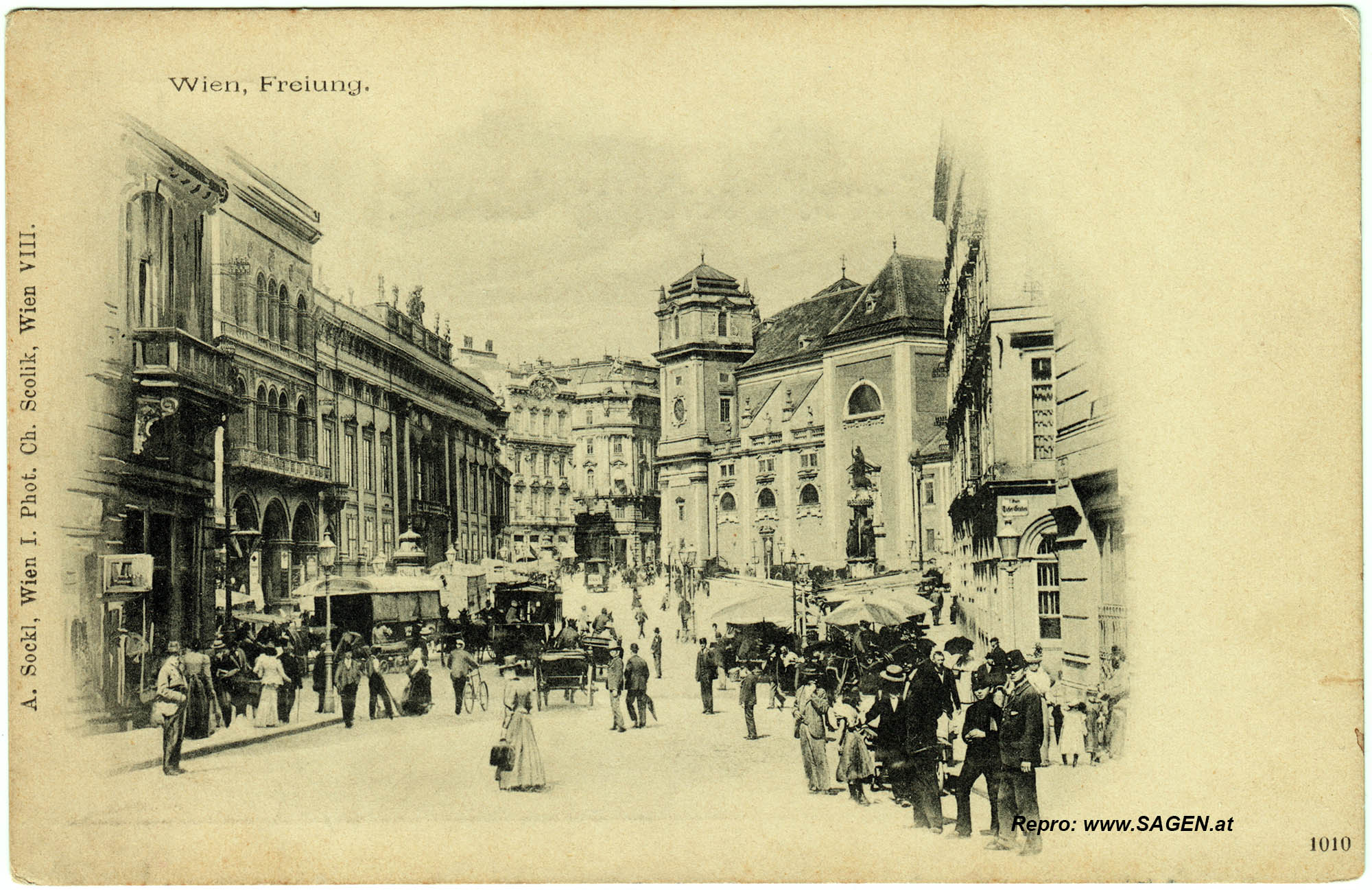 Wien Freyung um 1900