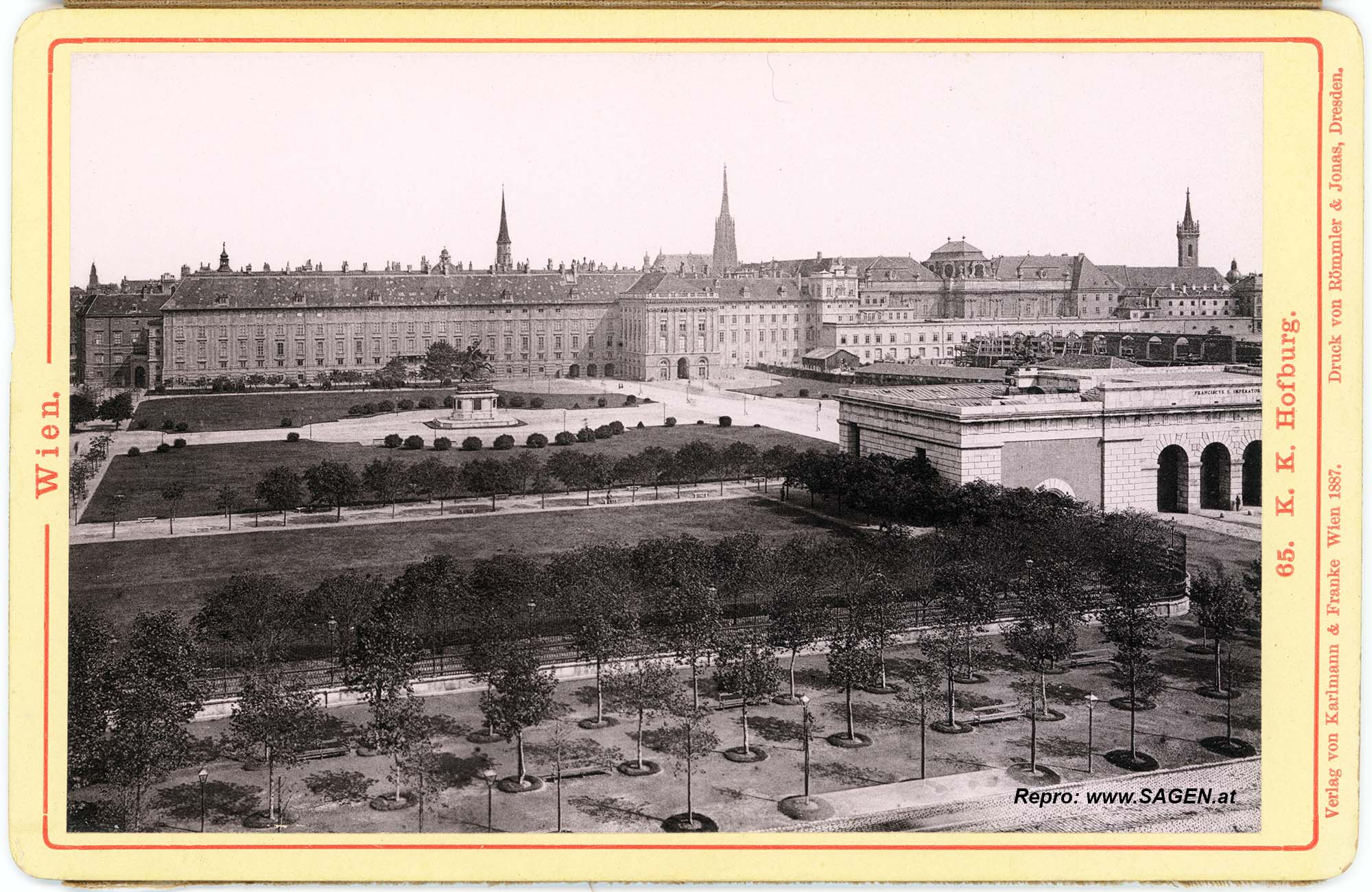 Wien Hofburg 1887