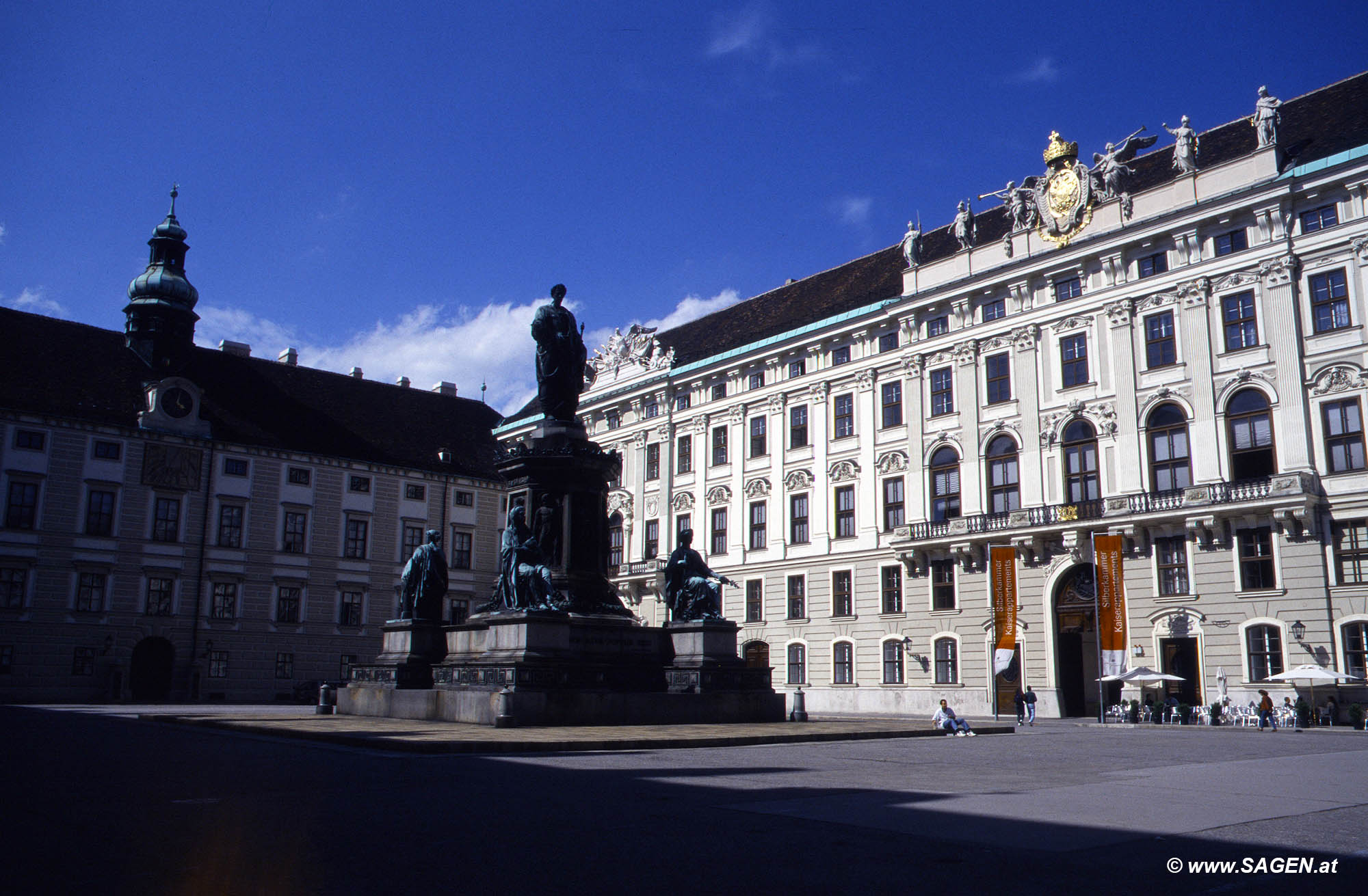 Wien Hofburg um 1990