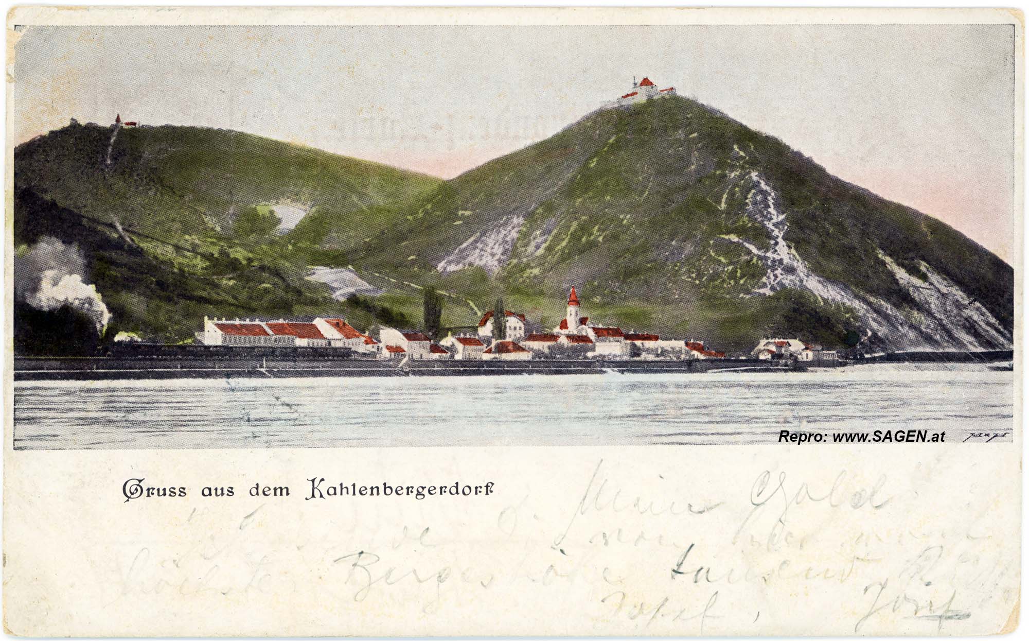 Wien, Kahlenbergerdorf um 1900