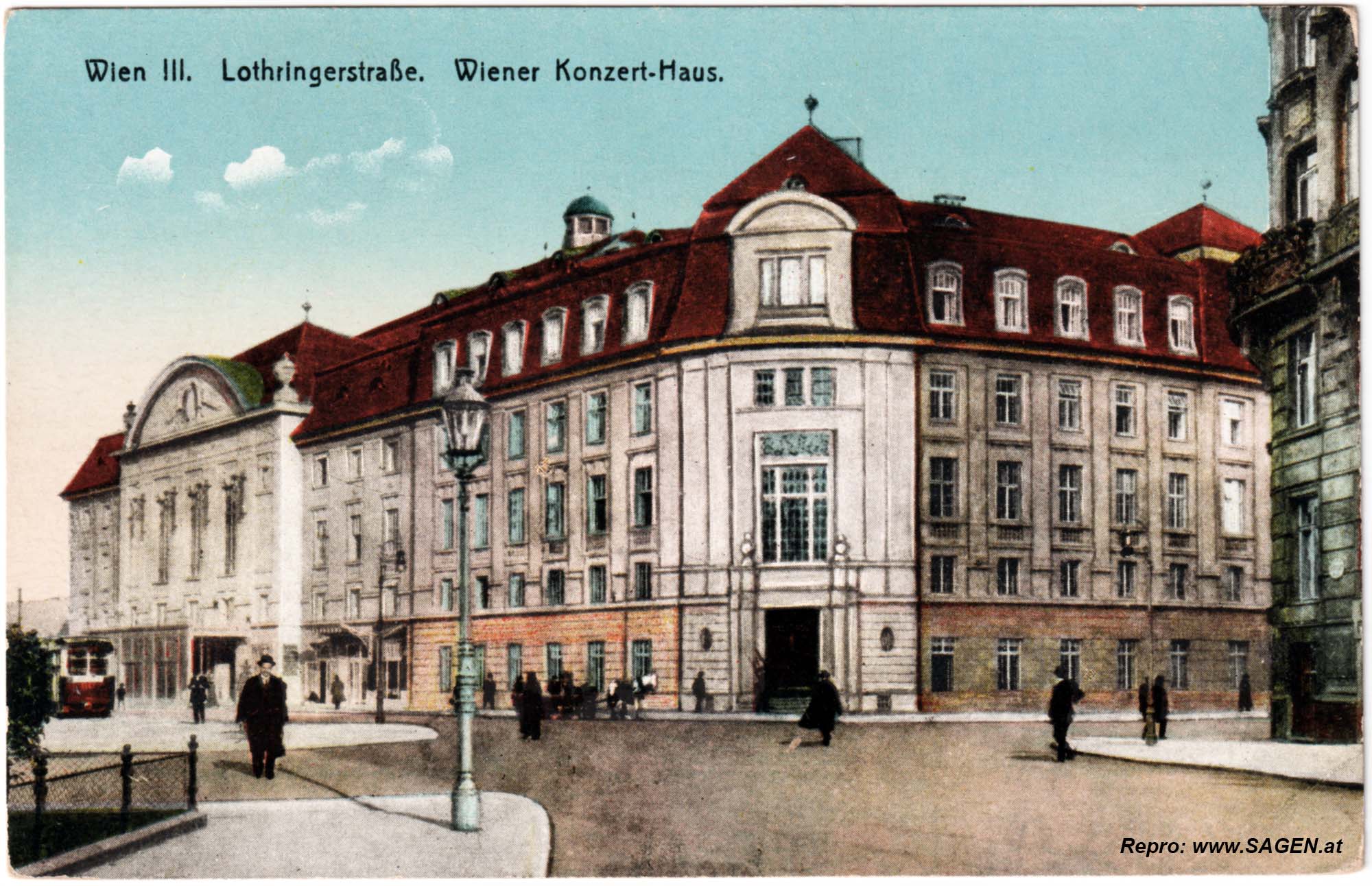 Wien Konzerthaus um 1910