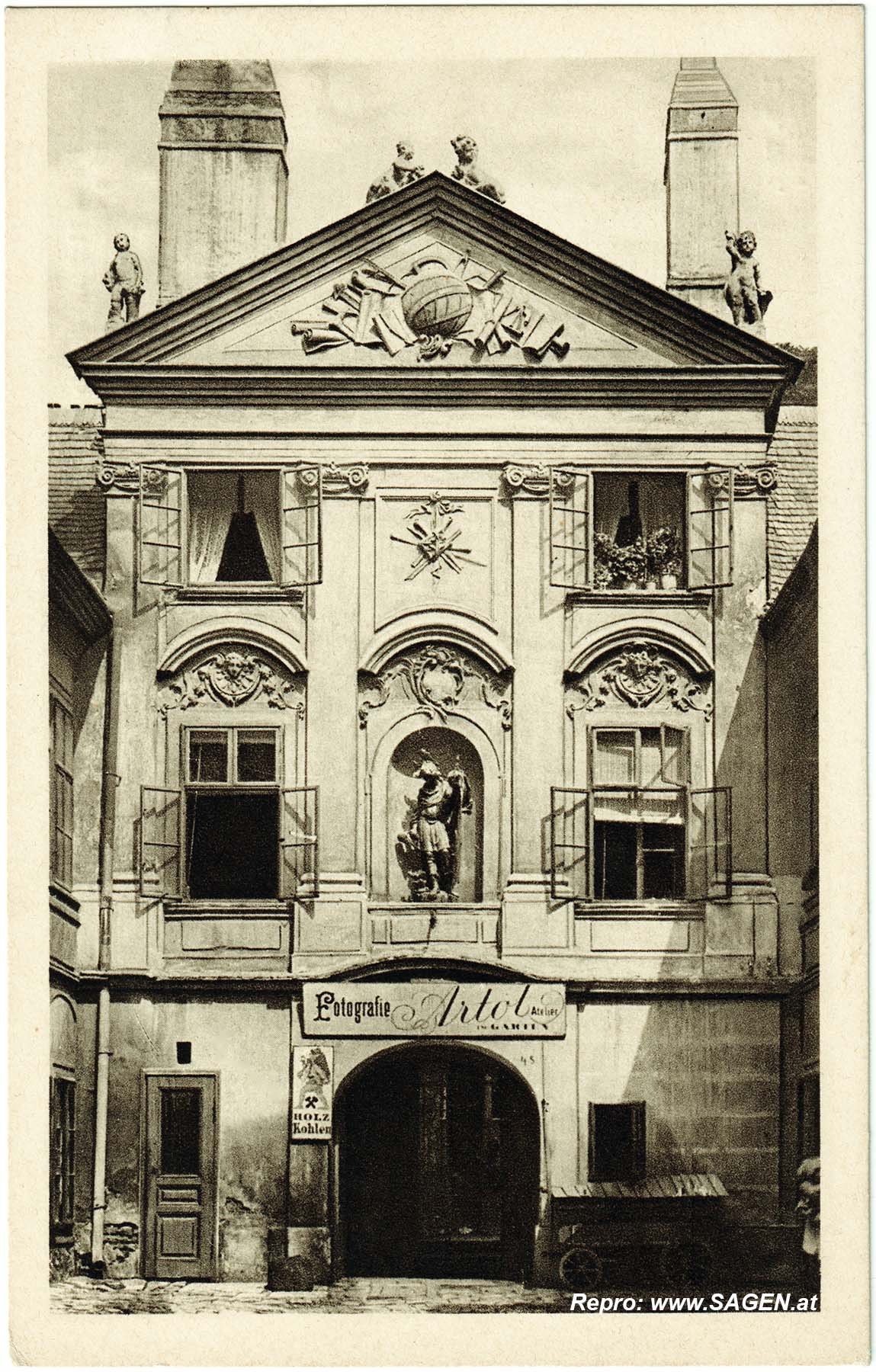 Wien, Mariahilfer Straße 44 im Jahr 1914
