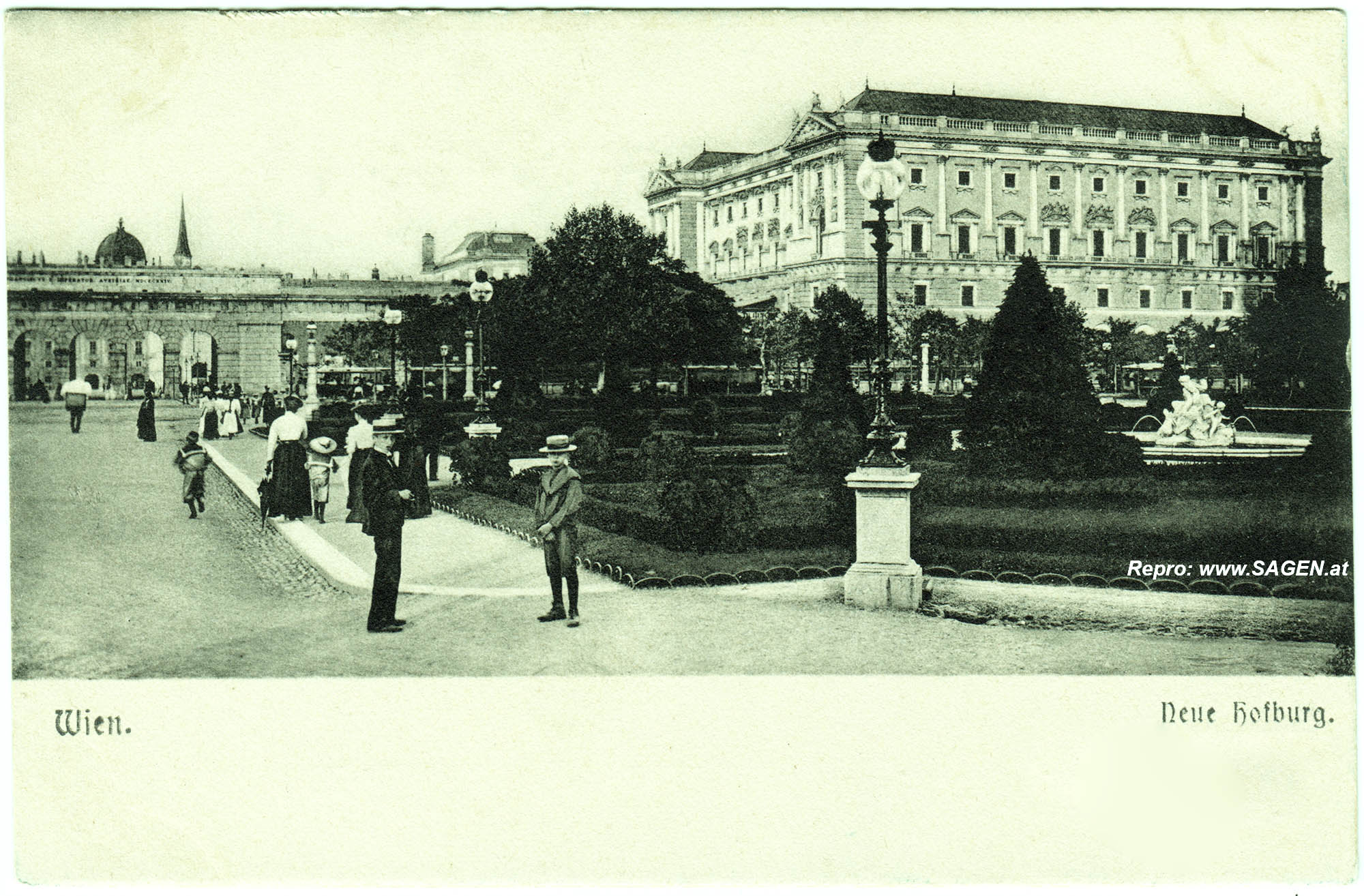 Wien, Neue Hofburg um 1900