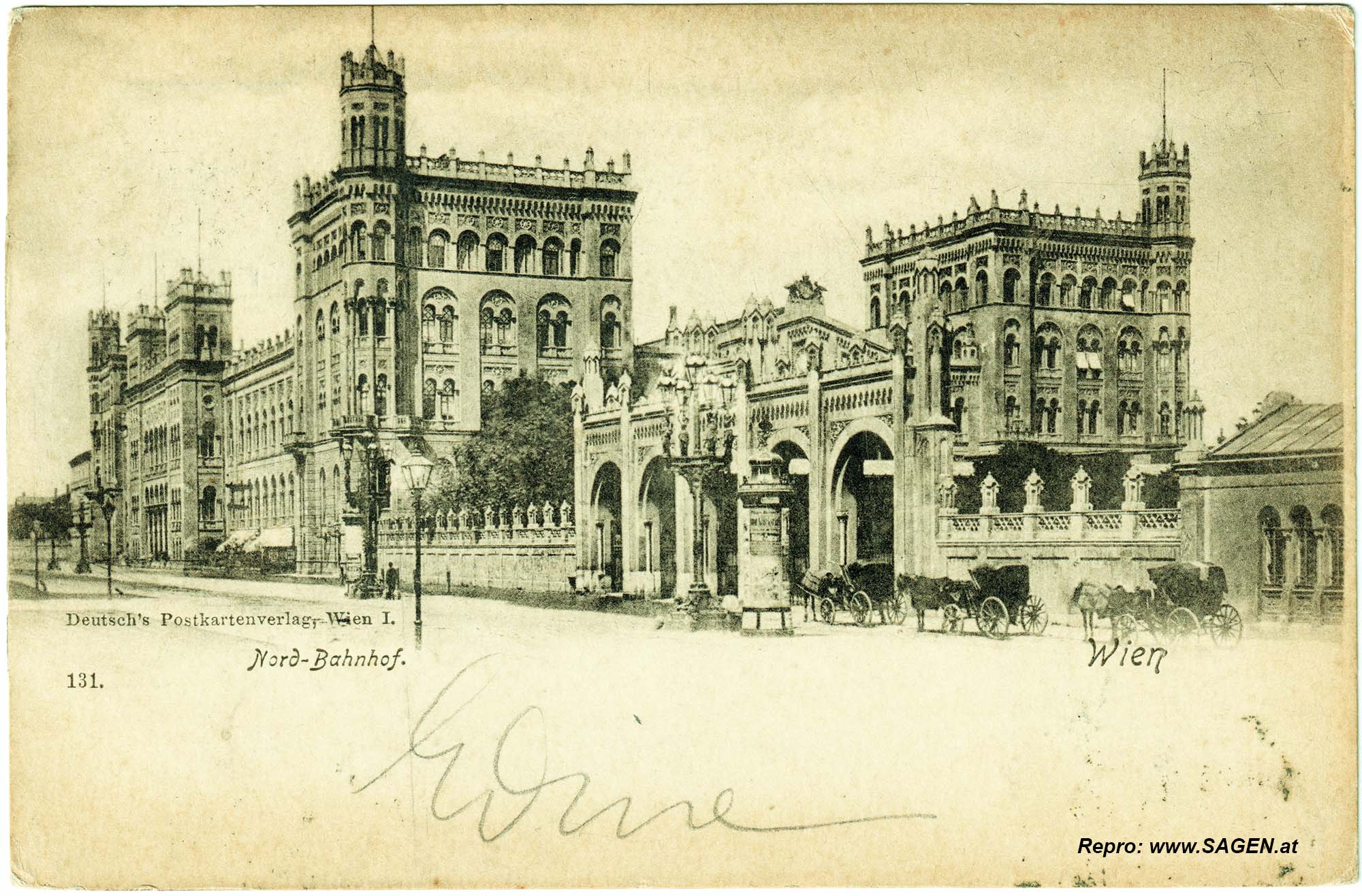 Wien Nordbahnhof um 1899