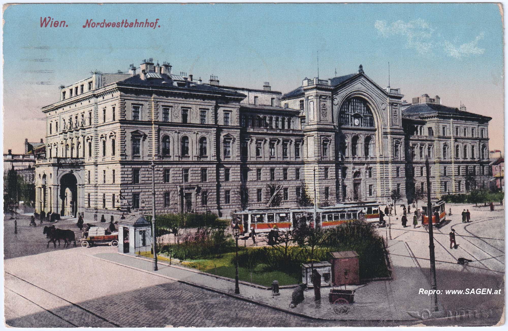 Wien Nordwestbahnhof um 1915