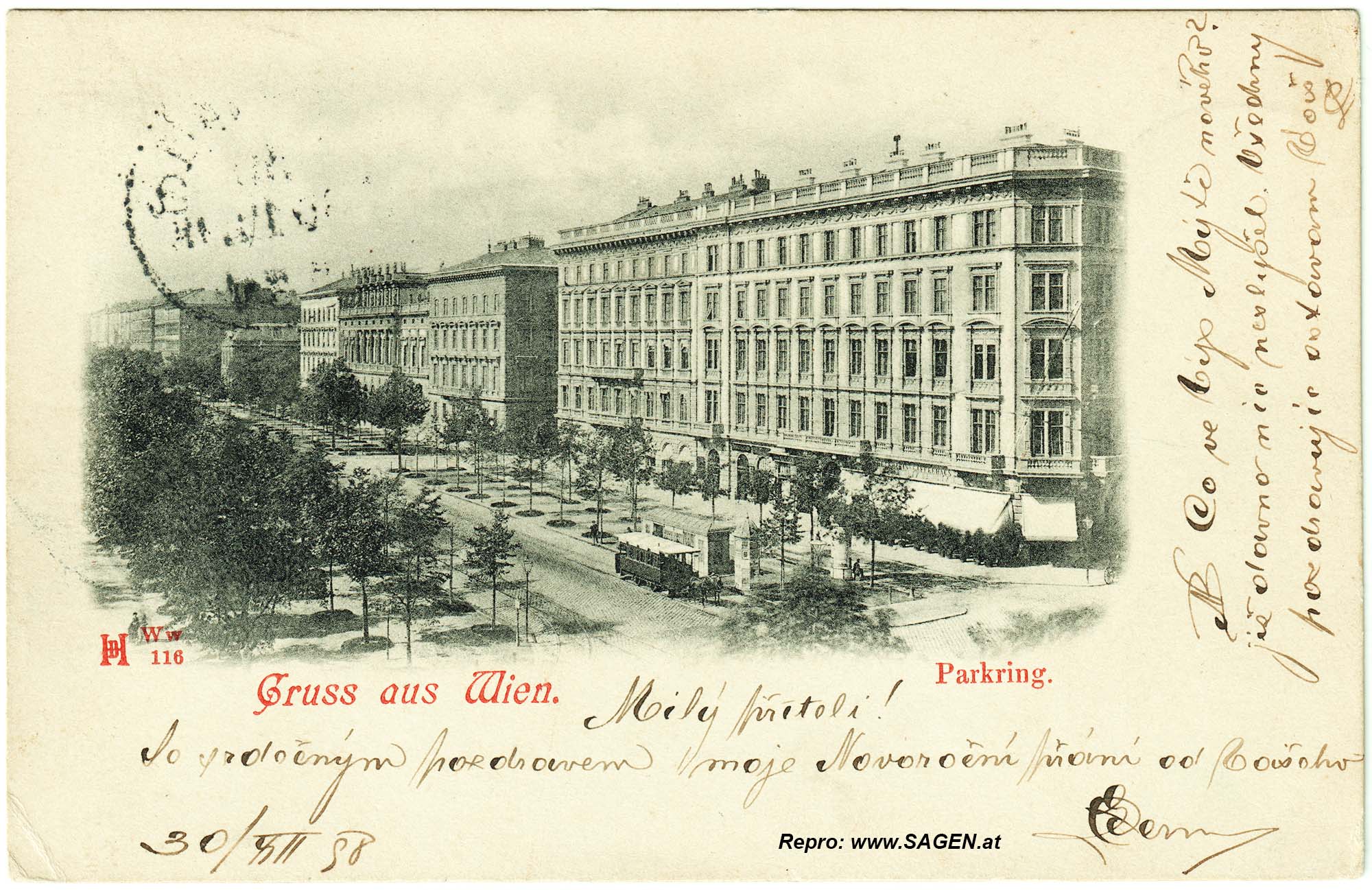 Wien, Parkring 1898