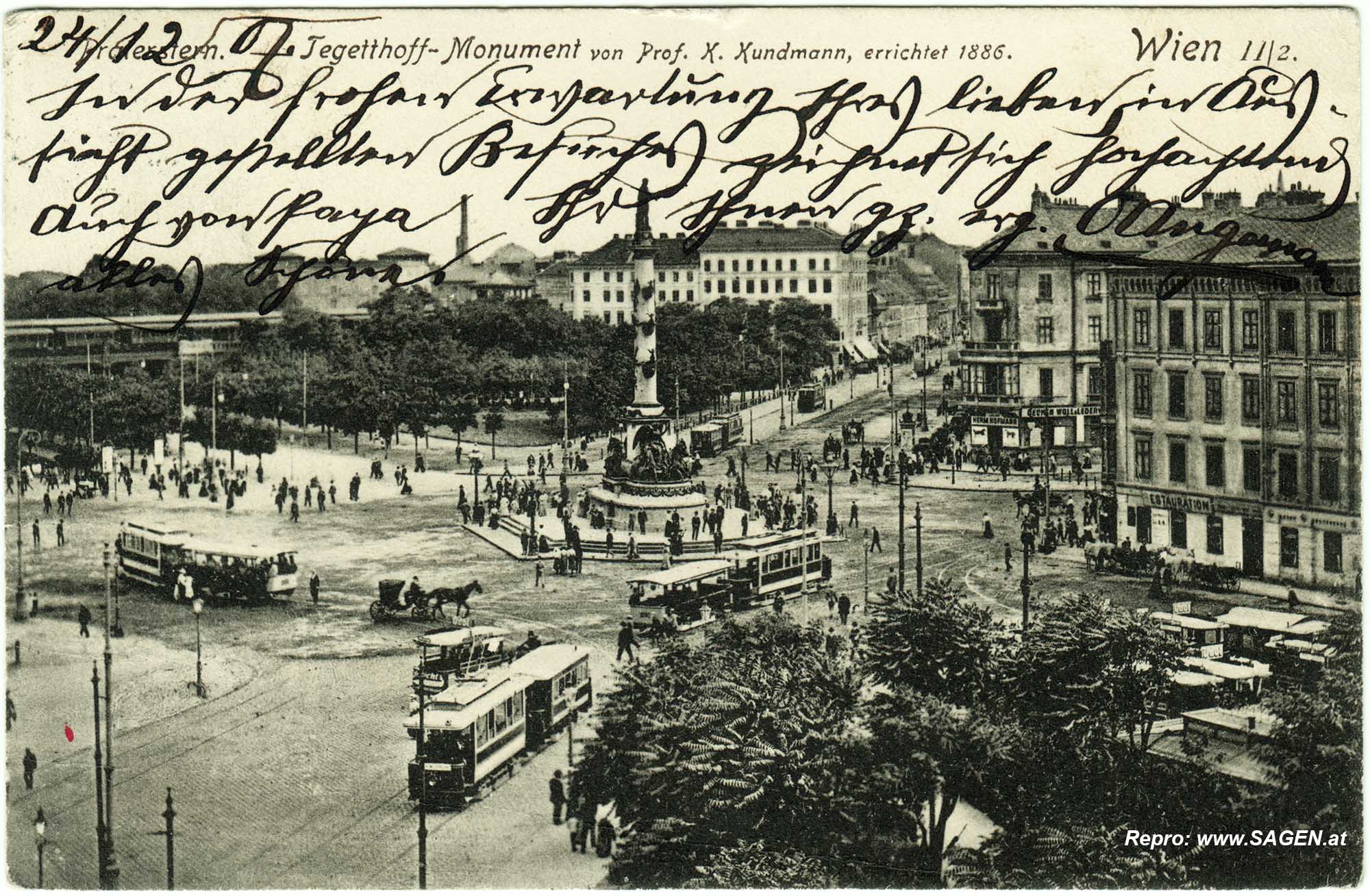 Wien Praterstern 1907