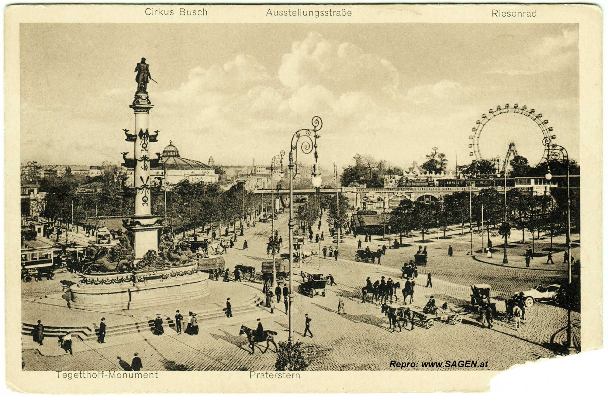 Wien Praterstern 1913