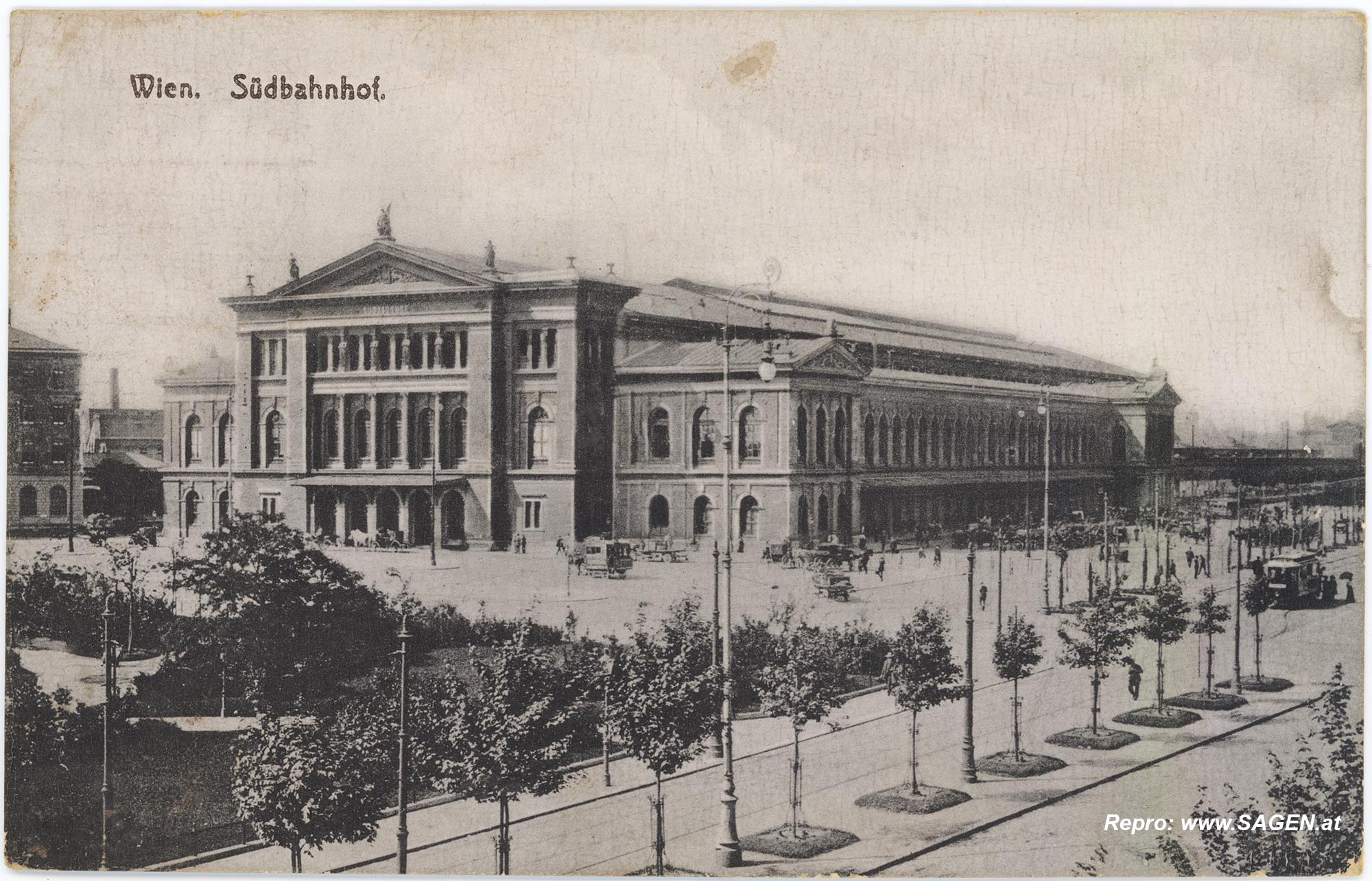 Wien Südbahnhof um 1910