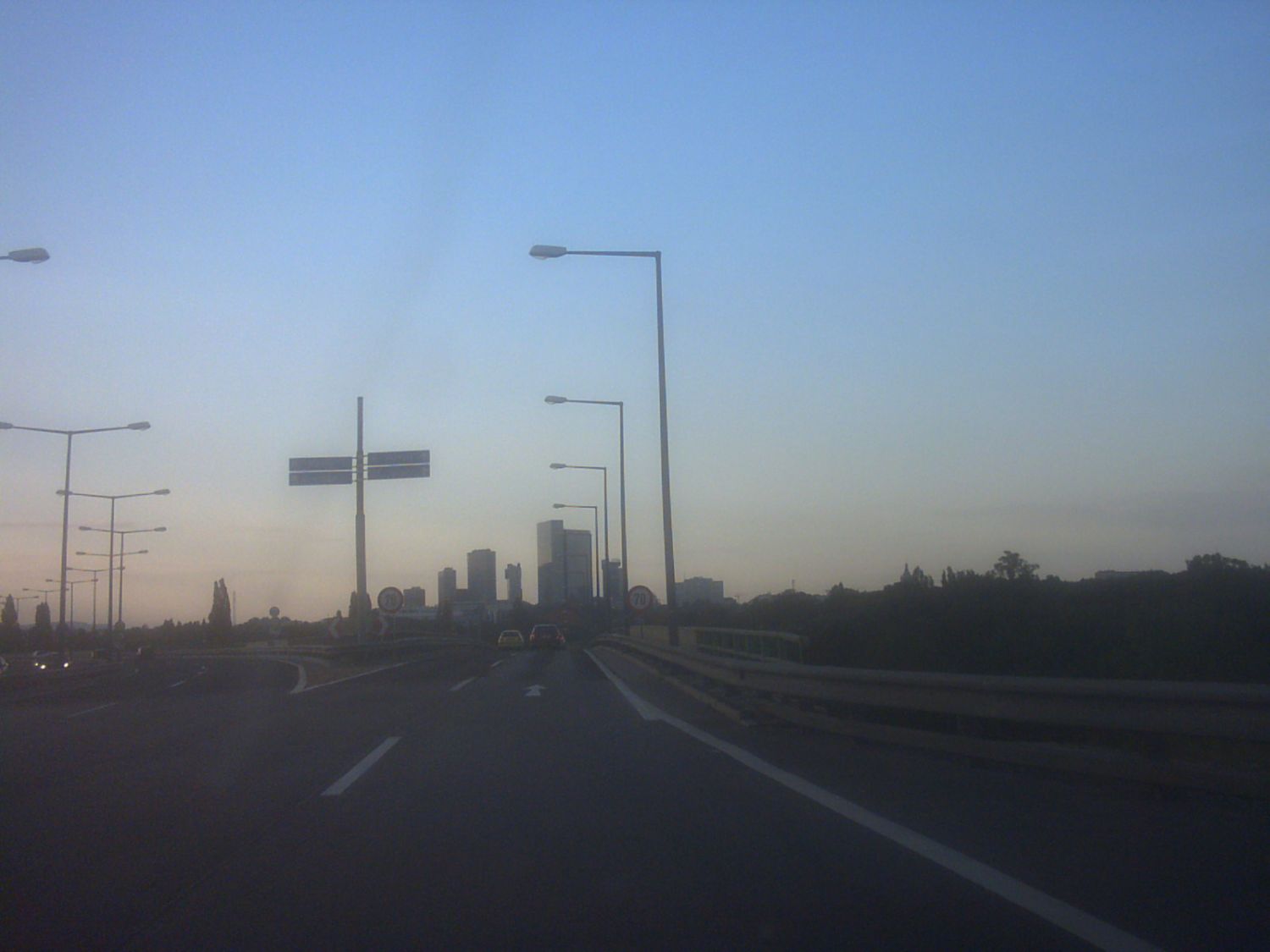 Wien Südeinfahrt Autobahn A2