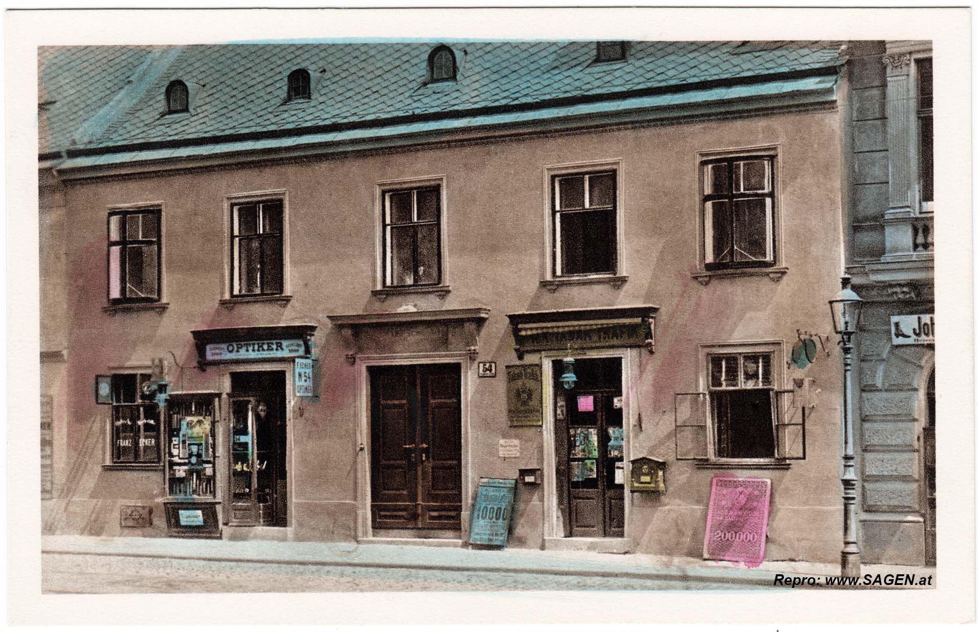 Wien Schubert Geburtshaus 1914