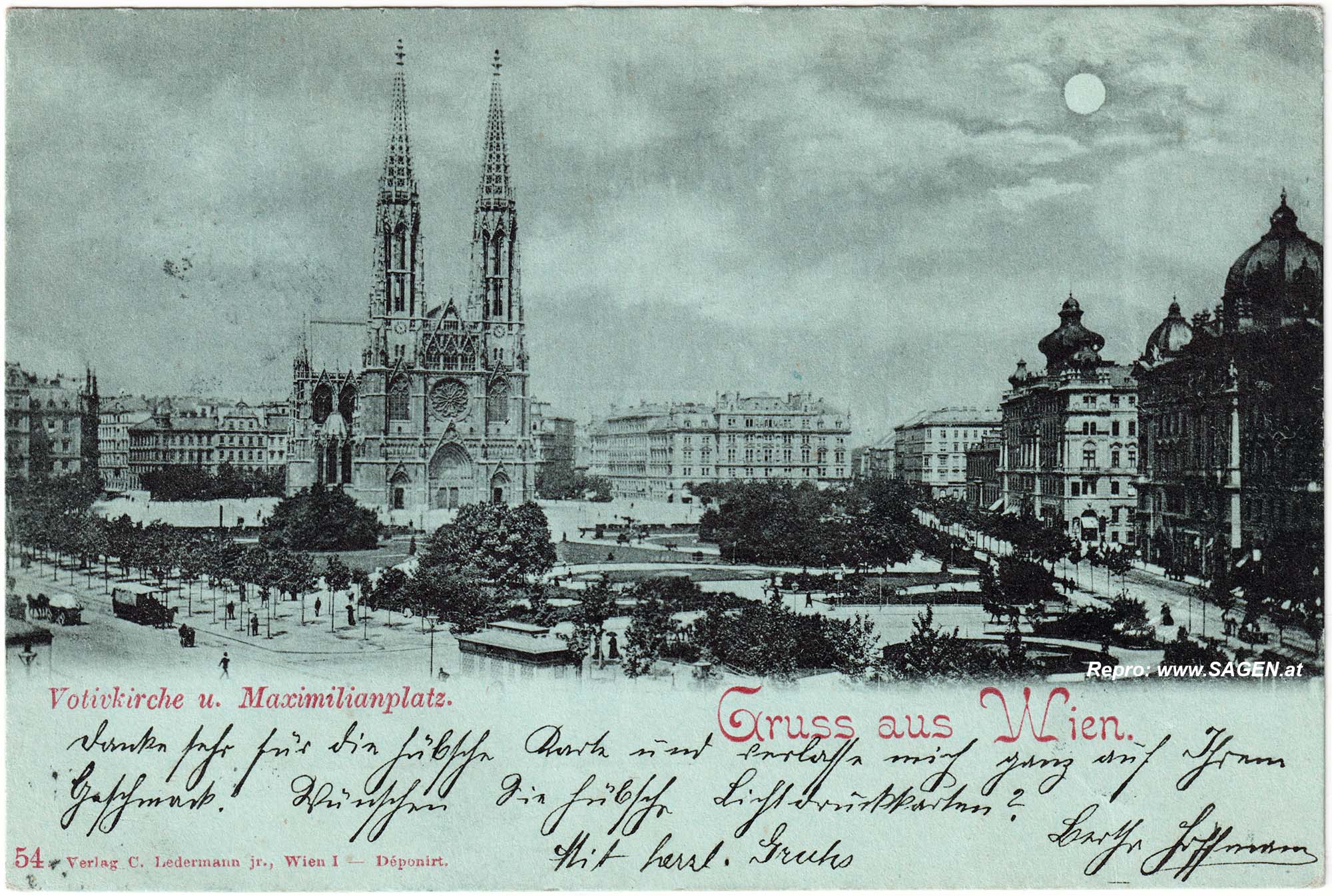 Wien, Votivkirche Maximilianplatz