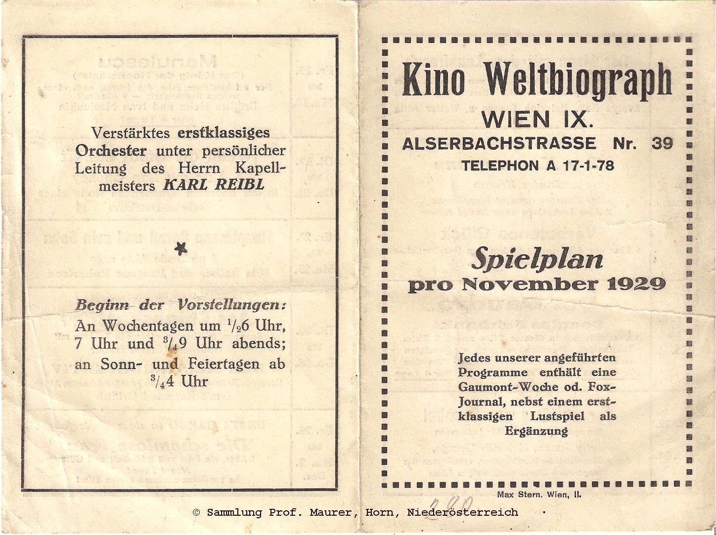 Wiener Filmprogramm