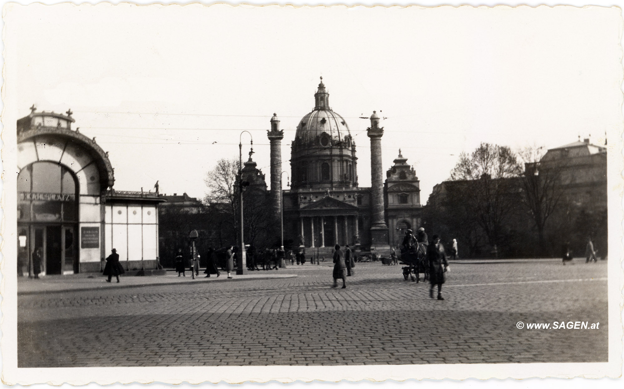 Wiener Karlskirche 1934