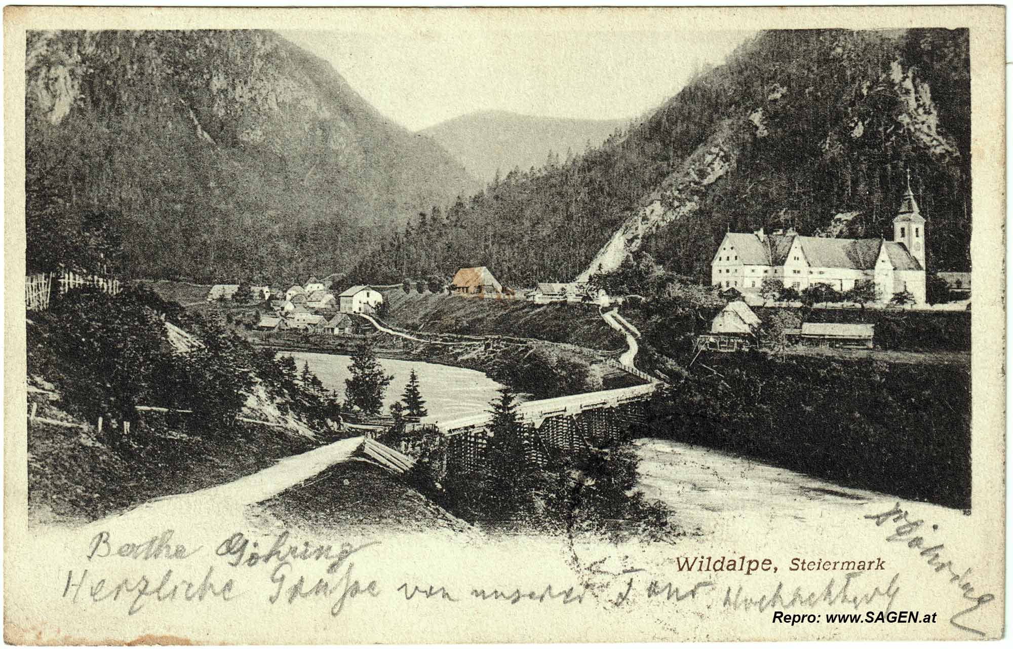Wildalpen um 1906
