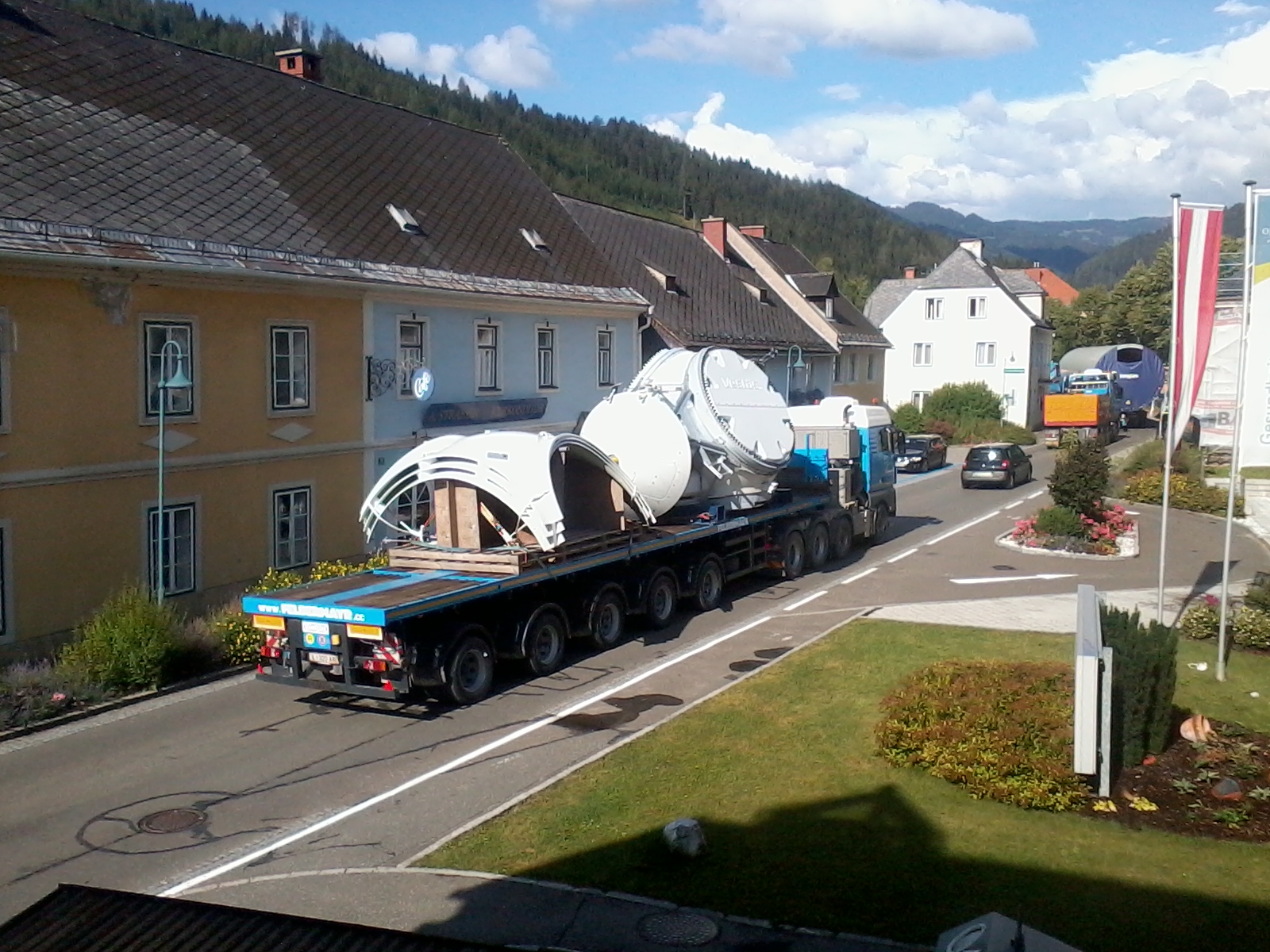 Windkraftanlagen Transport