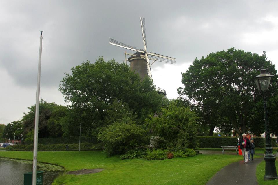 Windmühle Molen de Valk - Windmühlenmuseum Leiden