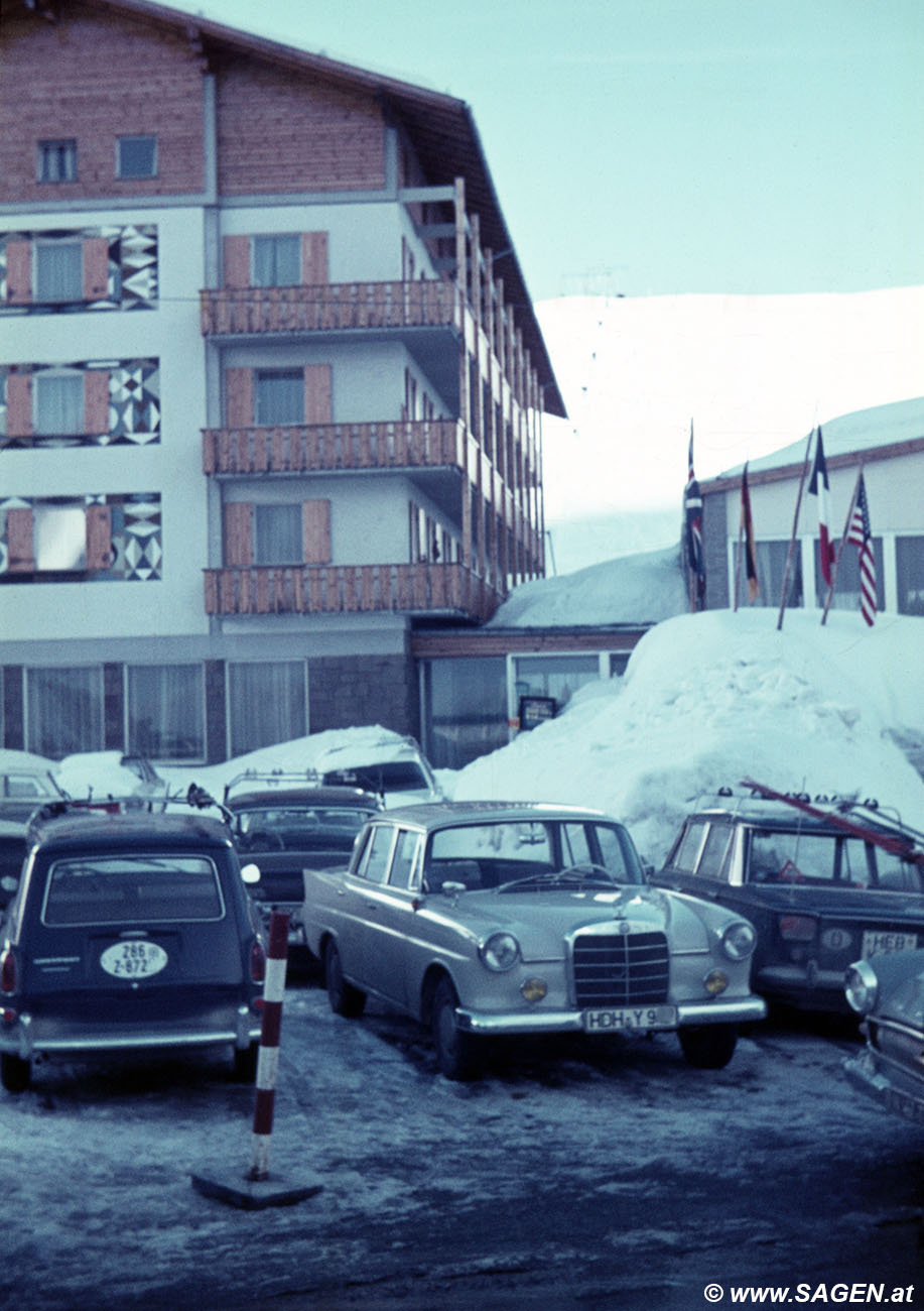 Winter im Paznauntal 1960er-Jahre