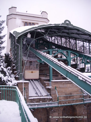 winterliche Schwebebahnimpressionen