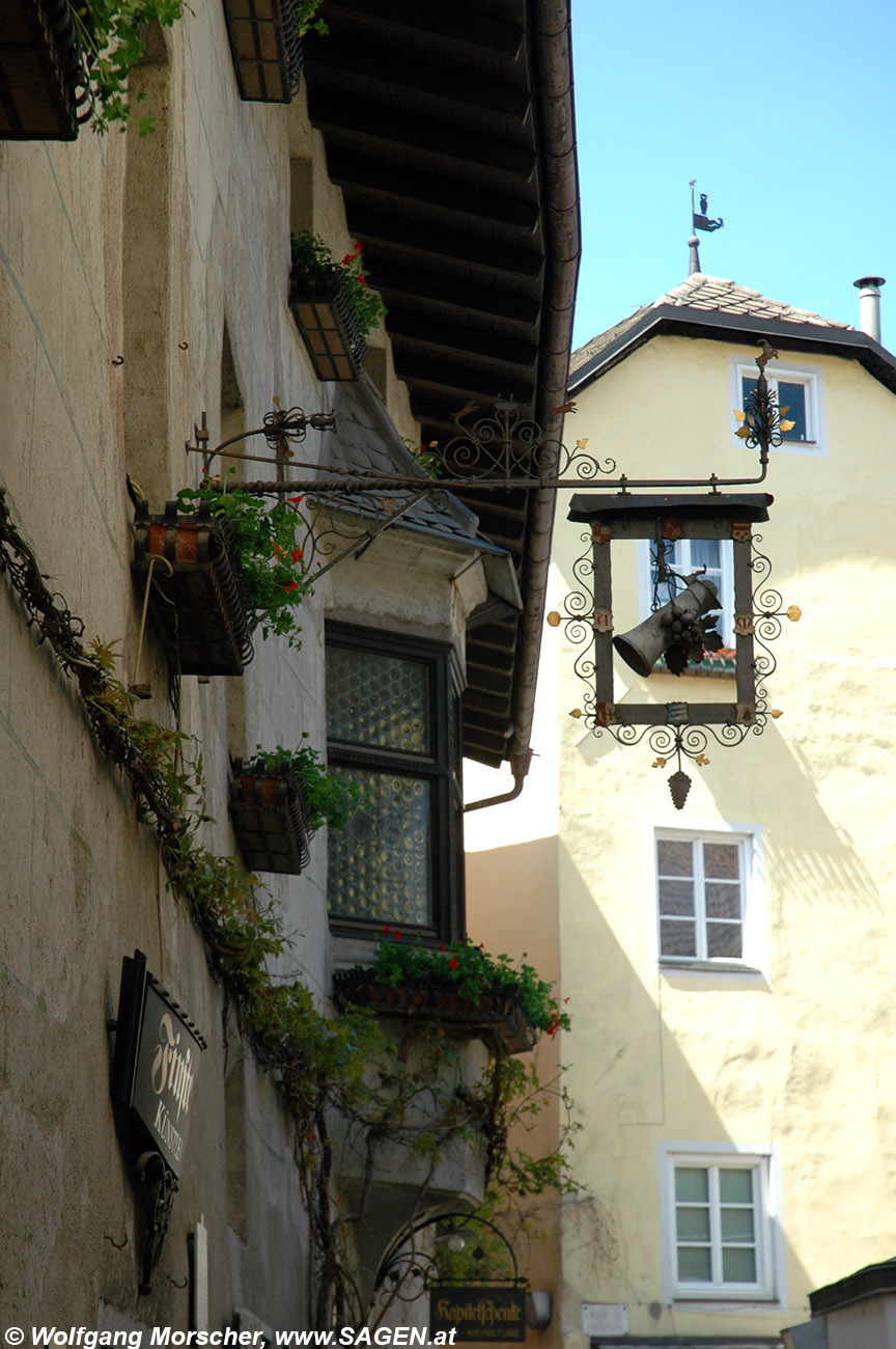 Wirtshausausleger Finsterwirt, Brixen