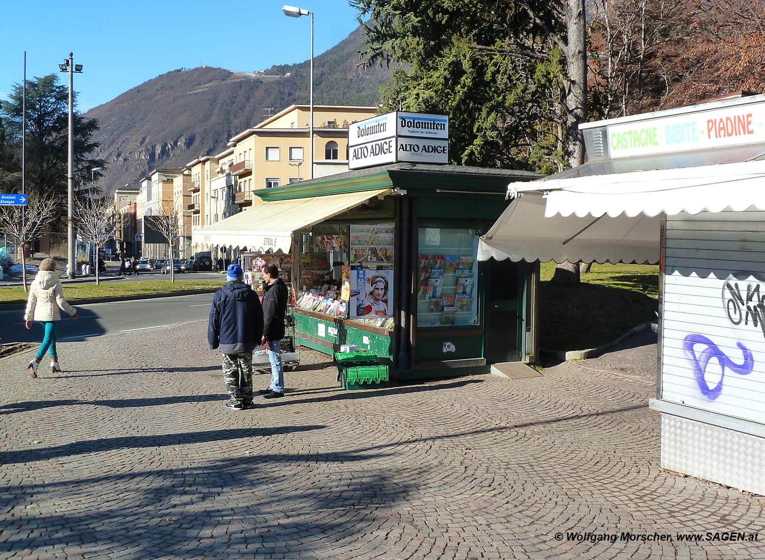 Zeitungsstand Bozen