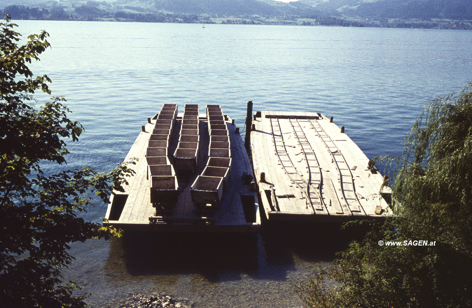 Zillen und Feldbahn der Kalkwerke Gmunden