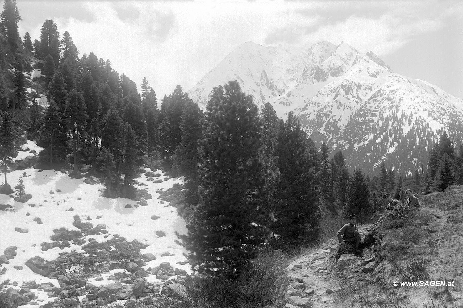 Zillertal am 14. Juli 1919