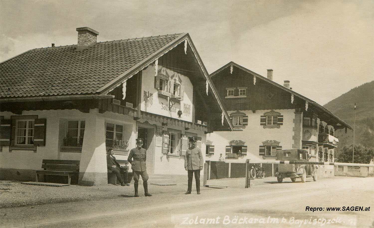 Zollamt Bäckeralm bei Bayrischzell