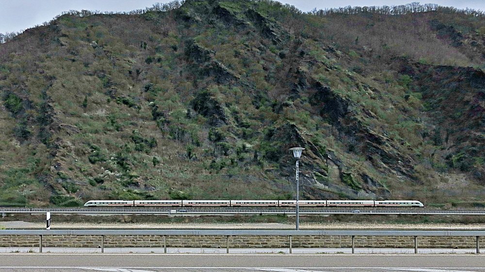 Zugverkehr im Mittelrheintal