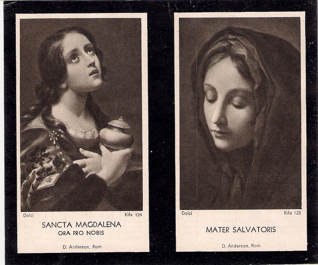Zwei Sterbebilder in einem! (1942 - 1943)